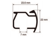 rail rideaux dimensions