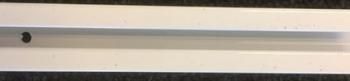 Rail encastrable