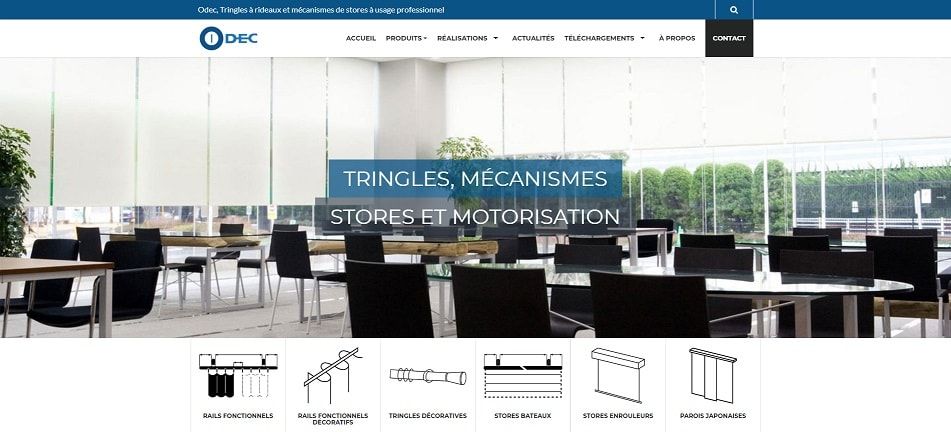 Refonte site Odec