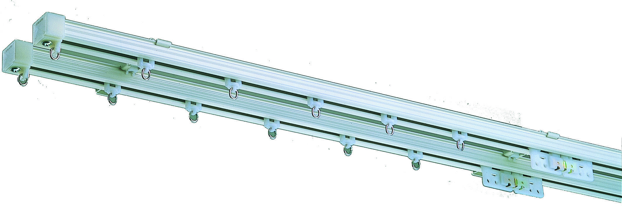 Rail cintré rideau aluminium